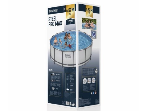 Bestway Bestway Basen STELAŻOWY 457x122cm 11w1 56438