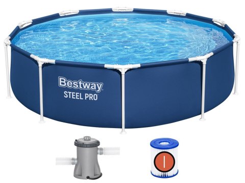 Bestway Bestway Basen stelażowy 305cm x 76cm 8w1 56679