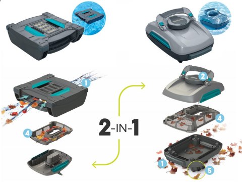 Bestway Bestway Bezprzewodowy odkurzacz basenowy AquaTronix ProG300 + skimmer 58942