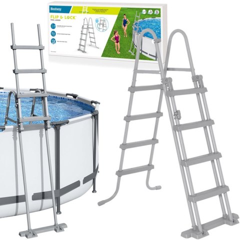 Bestway Bestway DRABINKA do basenu 122cm 58331