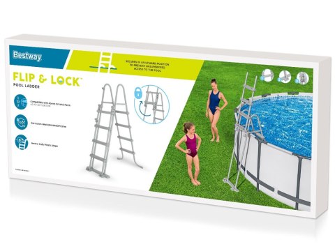 Bestway Bestway DRABINKA do basenu 122cm 58331