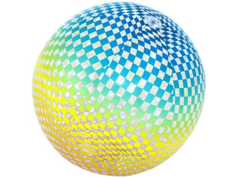 Bestway Bestway Dmuchana piłka plażowa KOLOROWE KWADRACIKI - duża 107cm 31152