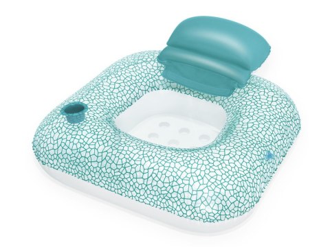 Bestway Bestway Dmuchane koło do plywania FOTEL + uchwyt na kubek 102x94cm 43097