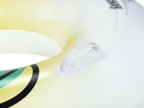 Bestway Bestway Dmuchane koło do pływania z uchwytami CYTRYNKA 114 CM 36448