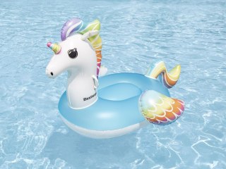 Bestway Bestway Dmuchany materac do pływania JEDNOROŻEC z uchwytami 155x119cm 41114