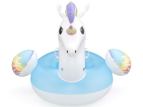 Bestway Bestway Dmuchany materac do pływania JEDNOROŻEC z uchwytami 155x119cm 41114