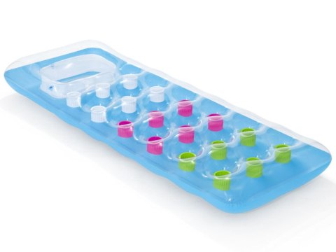 Bestway Bestway Dmuchany materac do pływania z okienkiem 1-osobowy 188x71cm 43040