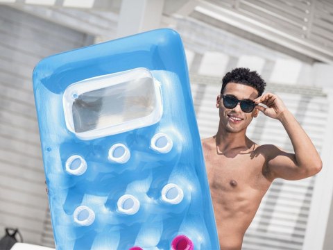 Bestway Bestway Dmuchany materac do pływania z okienkiem 1-osobowy 188x71cm 43040