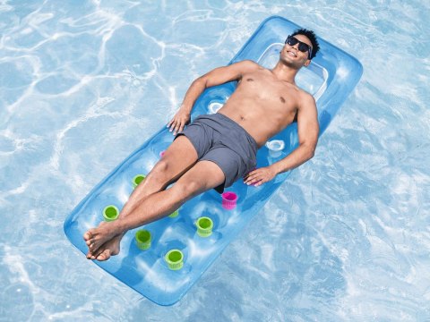 Bestway Bestway Dmuchany materac do pływania z okienkiem 1-osobowy 188x71cm 43040