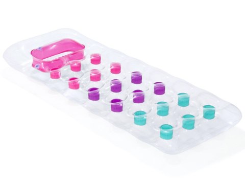 Bestway Bestway Dmuchany materac do pływania z okienkiem 1-osobowy 188x71cm 43040