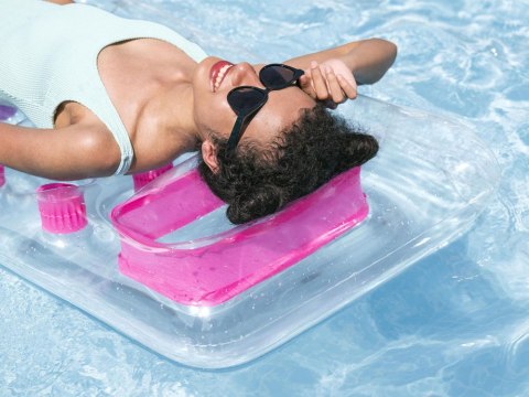 Bestway Bestway Dmuchany materac do pływania z okienkiem 1-osobowy 188x71cm 43040