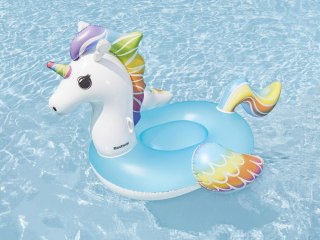 Bestway Bestway Dmuchany materac do pływania z uchwytami JEDNOROŻEC 224x164cm 41113