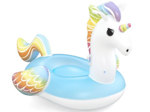 Bestway Bestway Dmuchany materac do pływania z uchwytami JEDNOROŻEC 224x164cm 41113