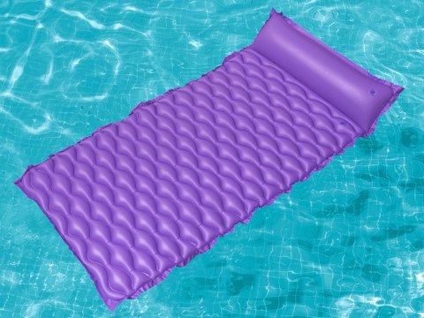 Bestway Bestway Dmuchany materac do wody ZWIJANY 213x86cm FIOLETOWY 44020