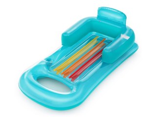 Bestway Bestway Dmuchany materac z oparciem Wbudowany uchwyt na kubek 161cm 43028