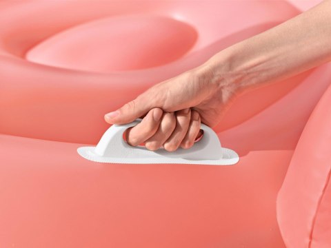 Bestway Bestway Dmuchany materac z uchwytami FLAMING do wody 168x120cm 41526