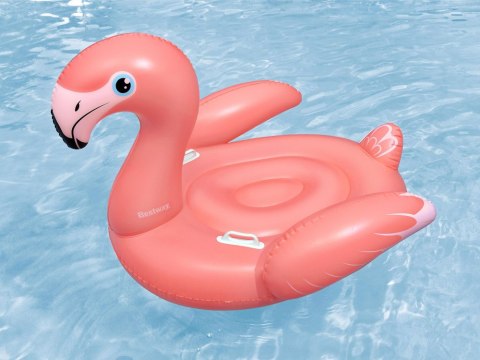 Bestway Bestway Dmuchany materac z uchwytami FLAMING do wody 168x120cm 41526