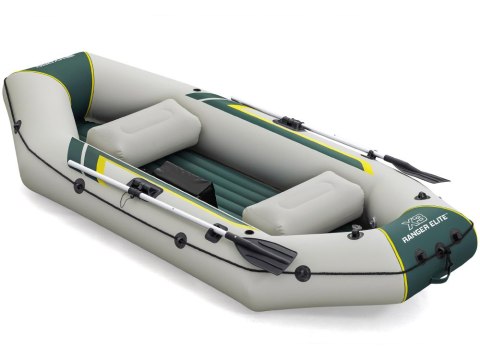Bestway Bestway Dmuchany ponton RANGER ELITE X3 295x130x46cm + wiosła 65160