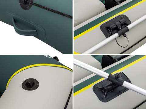 Bestway Bestway Dmuchany ponton RANGER ELITE X3 295x130x46cm + wiosła 65160