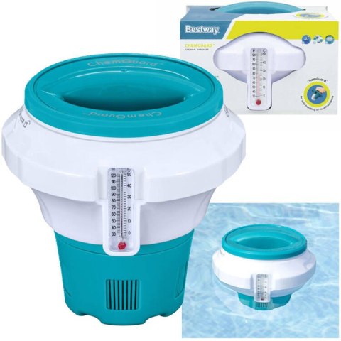 Bestway Bestway Dozownik chemiczny z wbudowanym termometrem Pływak do basenu 58701