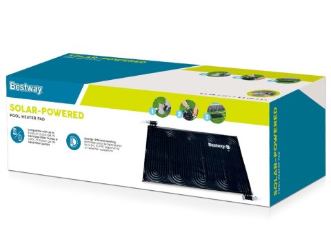 Bestway Bestway Mata solarna grzewcza do basenu 170x110cm 58423
