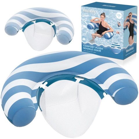 Bestway Bestway Materac z siatką COMFORT PLUSH efekt zmiany koloru 119x68cm 43852