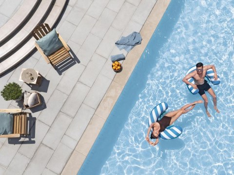 Bestway Bestway Materac z siatką COMFORT PLUSH efekt zmiany koloru 119x68cm 43852