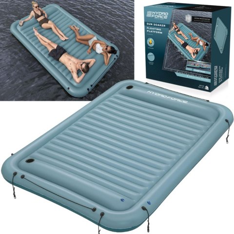 Bestway Bestway PŁYWAJĄCA WYSPA dmuchany materac do wody 4os. 360kg 269x183cm 43542