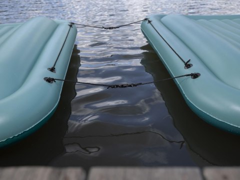 Bestway Bestway PŁYWAJĄCA WYSPA dmuchany materac do wody 4os. 360kg 269x183cm 43542