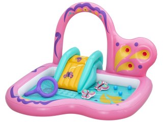 Bestway Bestway Wodny plac zabaw MOTYLEK 180x180x117cm + zjeżdżalnia i akces. 53175