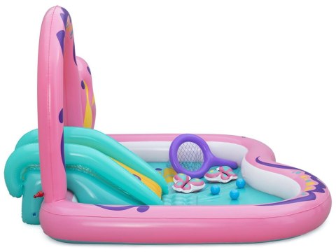 Bestway Bestway Wodny plac zabaw MOTYLEK 180x180x117cm + zjeżdżalnia i akces. 53175