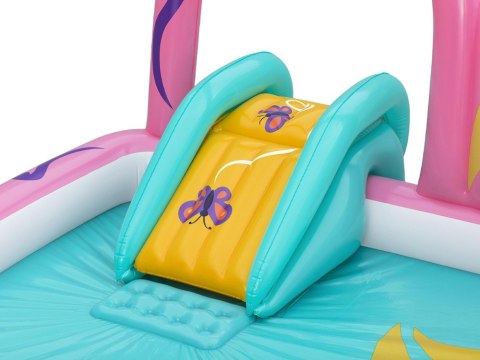 Bestway Bestway Wodny plac zabaw MOTYLEK 180x180x117cm + zjeżdżalnia i akces. 53175