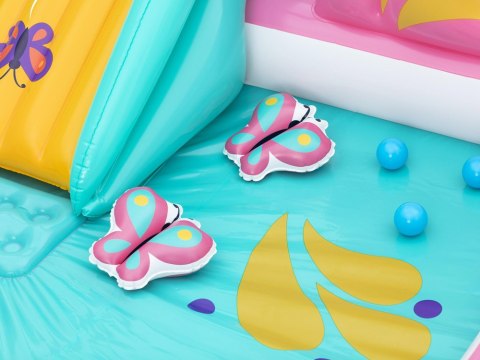 Bestway Bestway Wodny plac zabaw MOTYLEK 180x180x117cm + zjeżdżalnia i akces. 53175