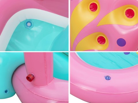 Bestway Bestway Wodny plac zabaw MOTYLEK 180x180x117cm + zjeżdżalnia i akces. 53175