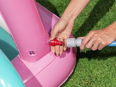 Bestway Bestway Wodny plac zabaw MOTYLEK 180x180x117cm + zjeżdżalnia i akces. 53175