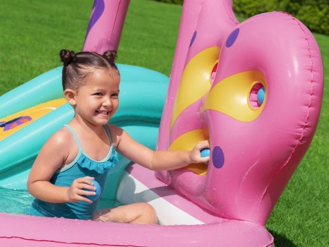 Bestway Bestway Wodny plac zabaw MOTYLEK 180x180x117cm + zjeżdżalnia i akces. 53175