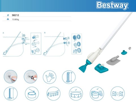 Bestway Bestway Zestaw czyszczący Odkurzacz AquaCrawl 58212