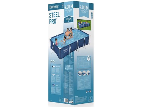 Bestway Bestway basen stelażowy 400 x 211 cm 8w1 56424