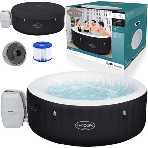 Bestway Bestway jacuzzi Lay-Z-Spa MIAMI 4os 180x66cm 60001