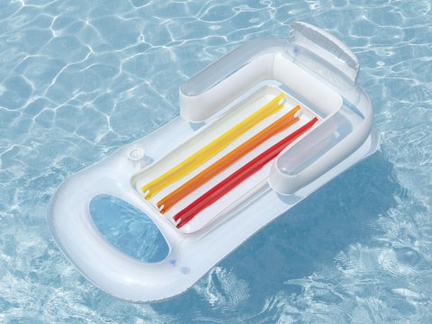 Bestway Bestway materac dmuchany z oparciem Wbudowany uchwyt na kubek 161cm 43028