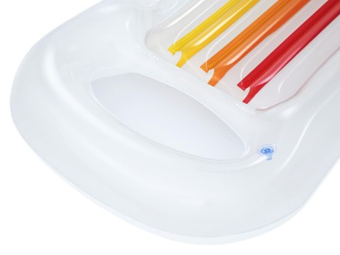 Bestway Bestway materac dmuchany z oparciem Wbudowany uchwyt na kubek 161cm 43028