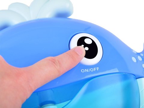 JOKOMISIADA Bąbelkowy wielorybek zabawka do kąpieli robi pianę + melodie ZA3280