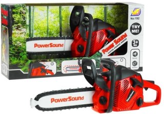 LEAN Toys Realistyczna Piła Łańcuchowa Dla Dzieci z Dźwiękiem Na Baterie