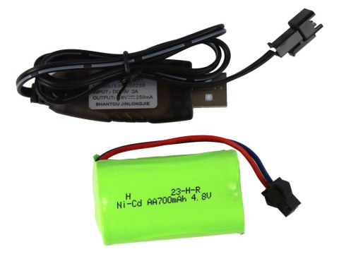 LEAN Toys Autko Terenowe Zdalnie Sterowane R/C 1:24 Brązowo-Zielone