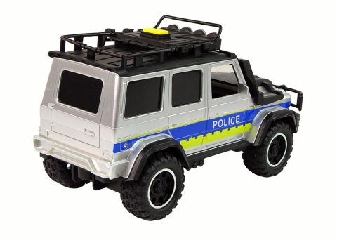 LEAN Toys Auto Terenowe Policja 1:14 Napęd Frykcyjny