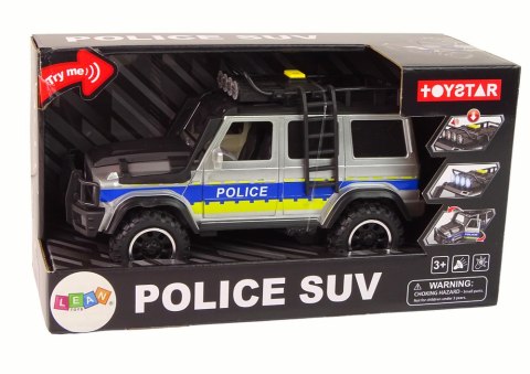 LEAN Toys Auto Terenowe Policja 1:14 Napęd Frykcyjny