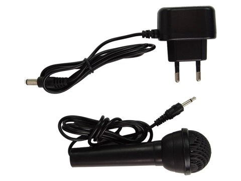 LEAN Toys Keyboard z Mikrofonem Instrument Muzyczny Czarny