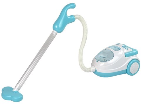 LEAN Toys Odkurzacz Na Baterie Niebieski Kulki Styropianowe Dźwięk