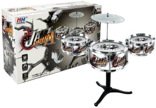 LEAN Toys Perkusja Zestaw Bębnów 3 Bębenki