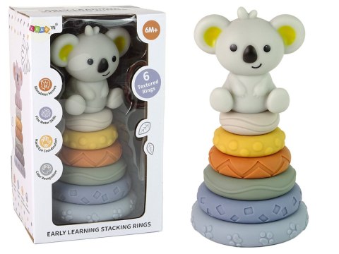 LEAN Toys Piramida Koala dla Niemowląt